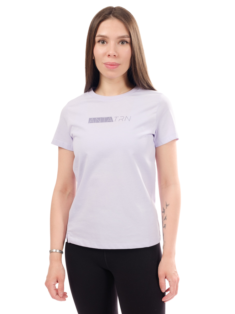 футболка женская anta 862327117-3 лиловый