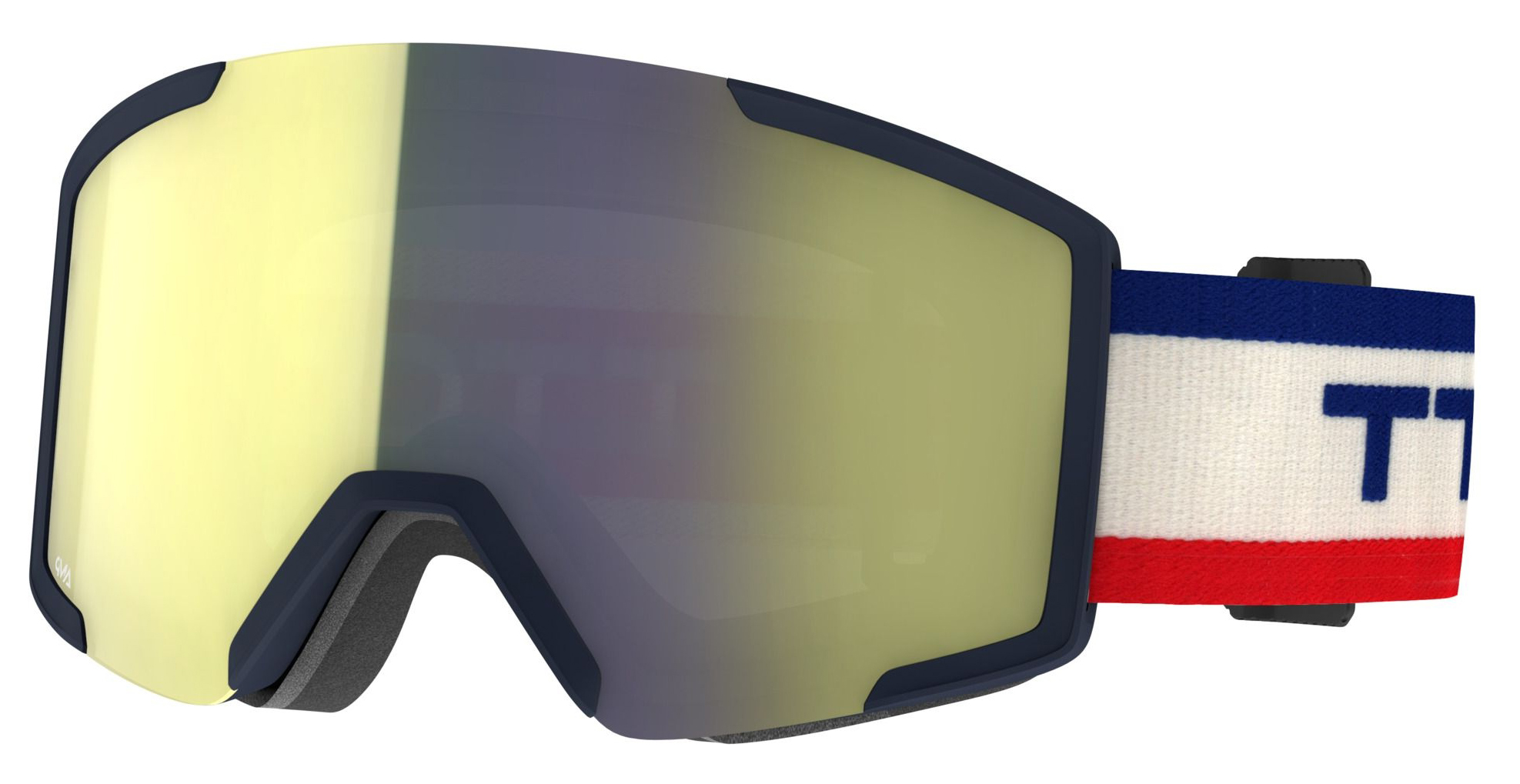 очки маска для горных лыж scott shield beige/blue enhancer yellow chrome
