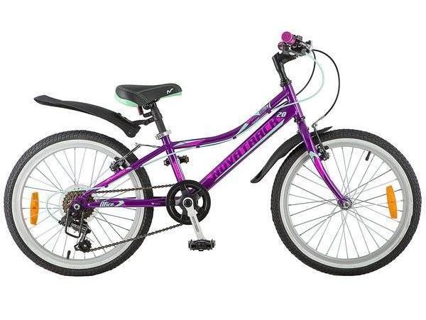 Велосипед детский Novatrack 20 Alice 6ск., v-brake тормоз