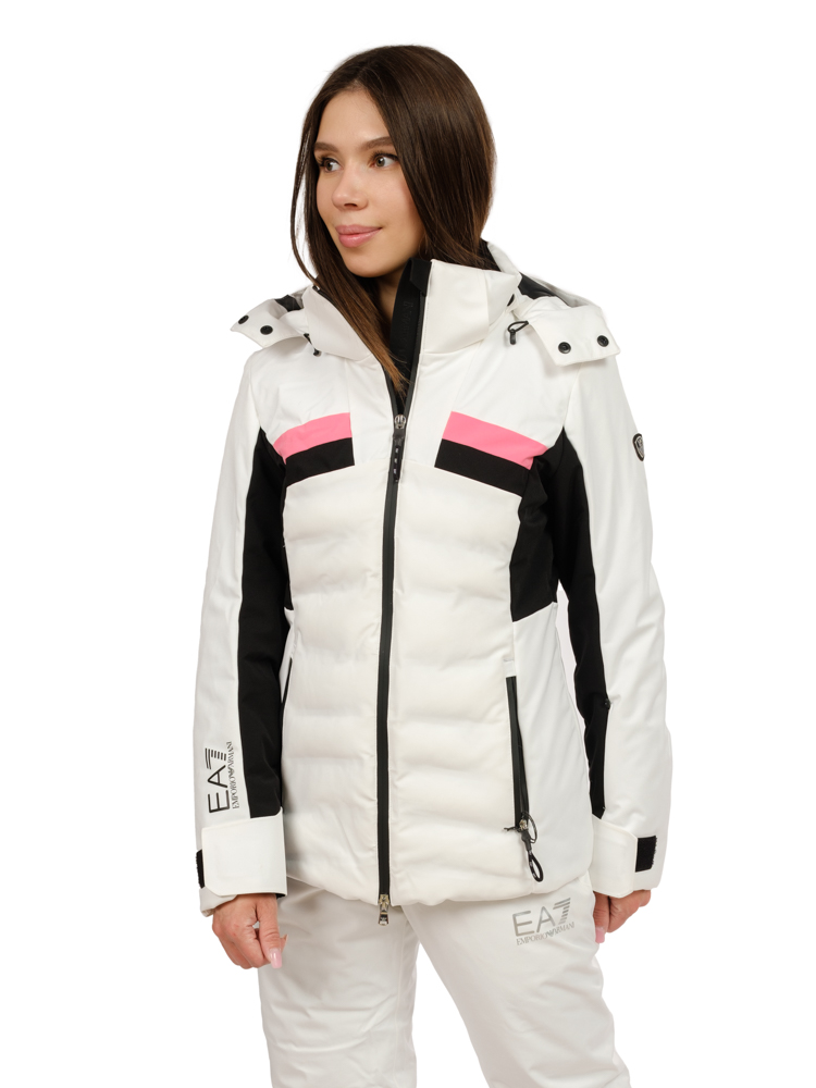 куртка женская ea7 emporio armani 6rtg06 white