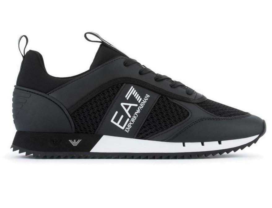Кроссовки мужские EA7 Emporio Armani X8X027 black/white