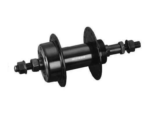 Втулка задняя Vinca Sport стальная 3/8"*14G*36H*135*170 на гайках под трещотку/под диск.тормоз