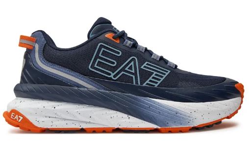 Кроссовки мужские EA7 Emporio Armani X8X177 blue/orange