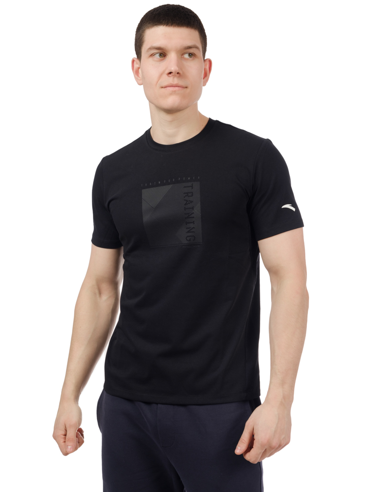 футболка мужская anta 852427158-3 черный