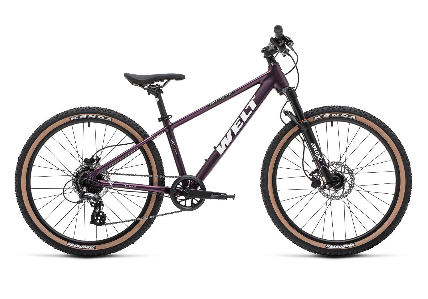 Велосипед подростковый Welt Brave 2.0 24 HD, фиолетовый