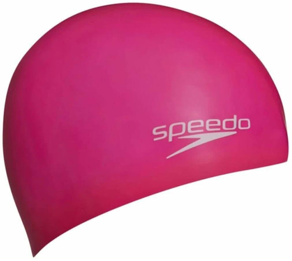 шапочка для плавания детская speedo plain moulded jr 8-70990