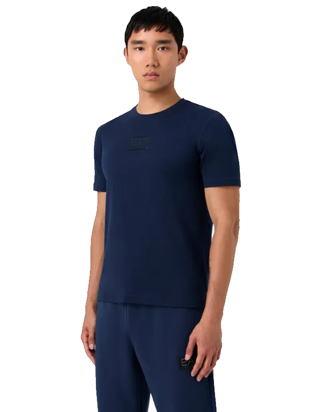 футболка мужская ea7 emporio armani 6rpt05 navy/blue
