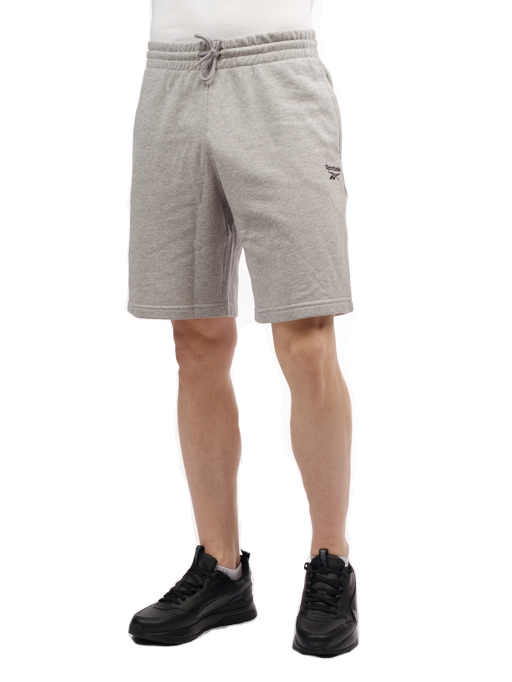 шорты мужские reebok ri ft left leg серый