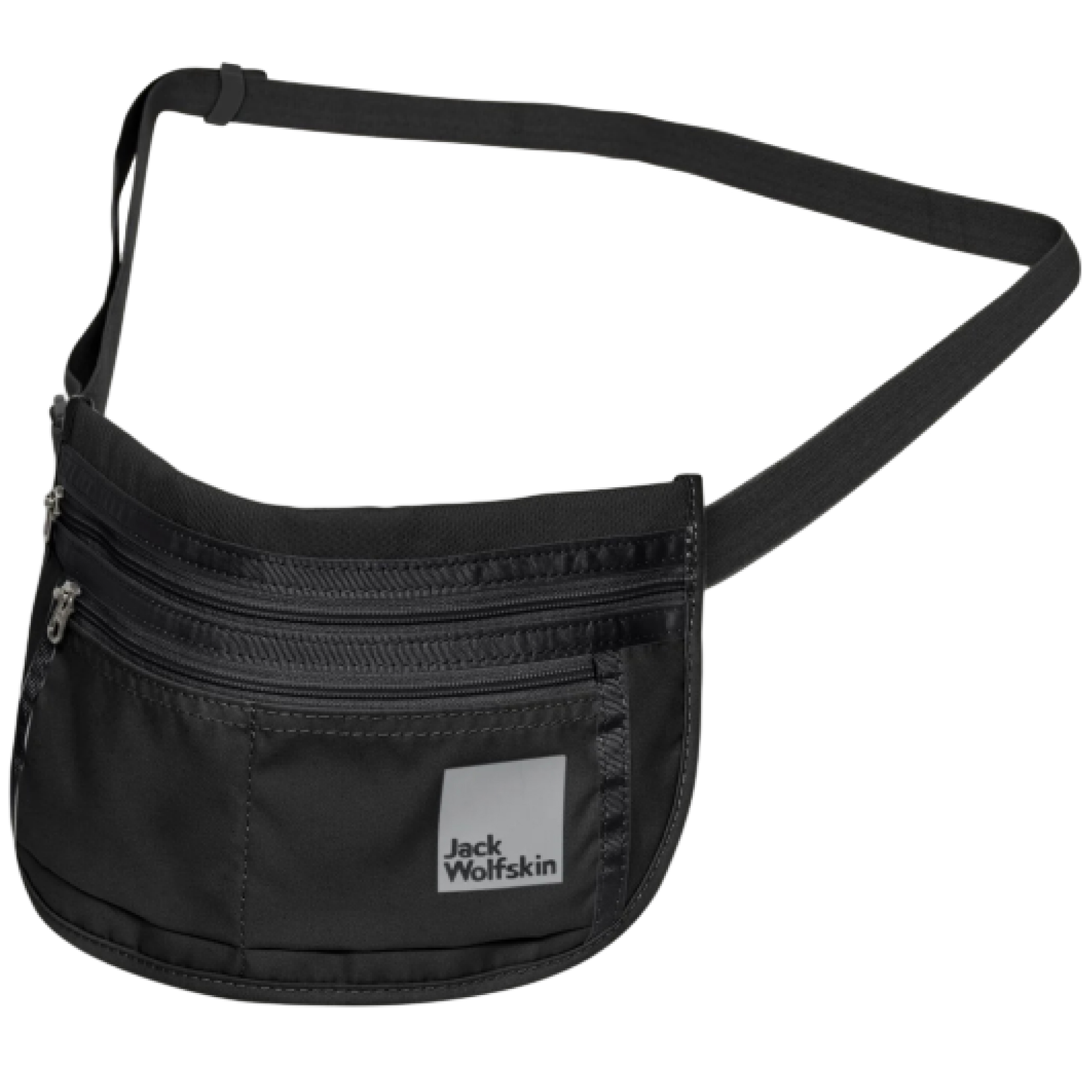 Сумка поясная Jack Wolfskin Document Belt De Luxe, black 