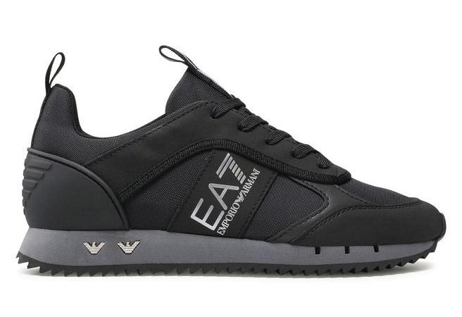 Кроссовки мужские EA7 Emporio Armani X8X027 black/iron gate